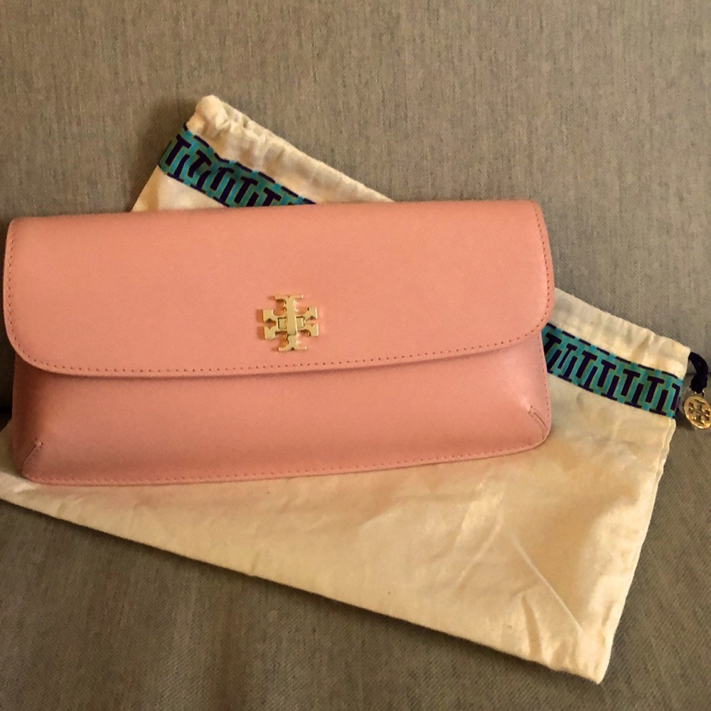 Tory Burch Kira? Leather Clutch